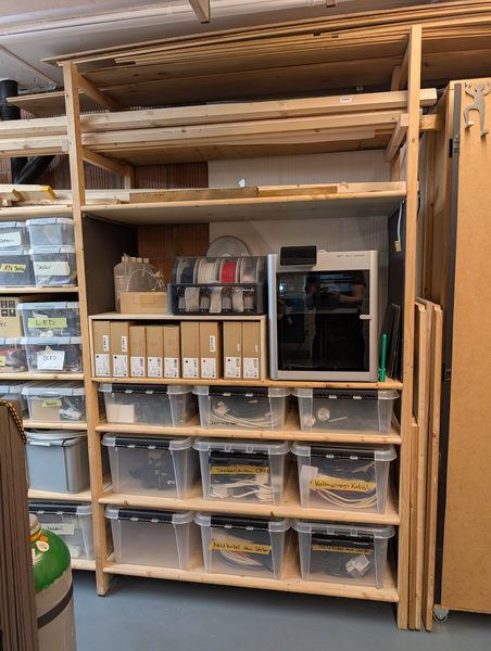 Zweiter 3D-Drucker — parallel produzieren.